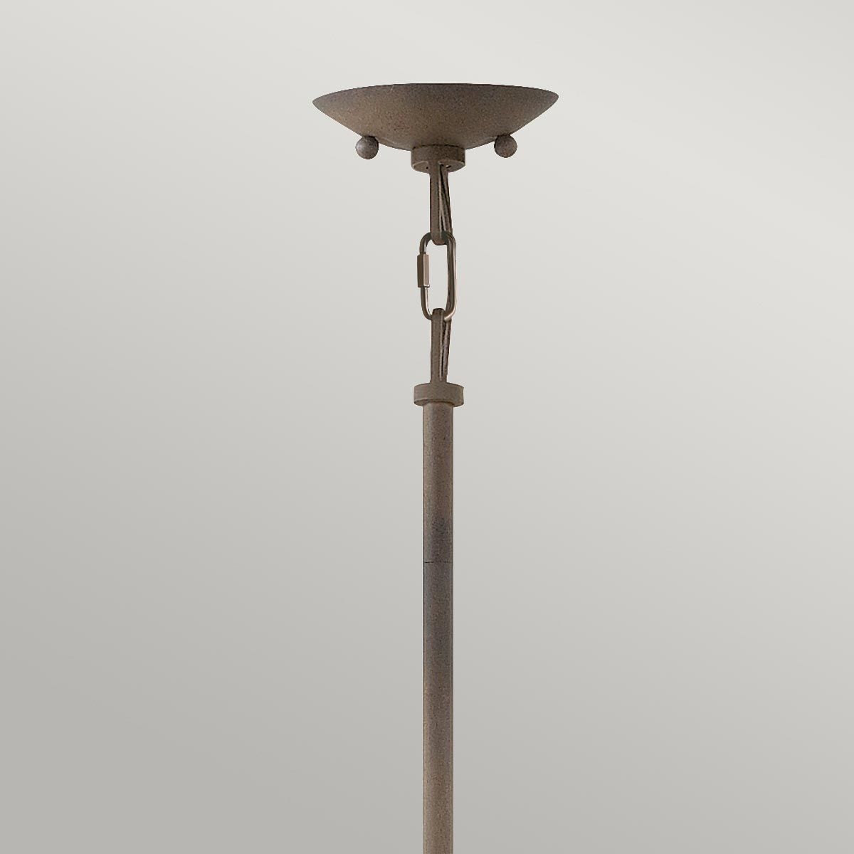 Carson 5 - flammiger Außenkronleuchter - Vintage - Eisen - Elsteadlighting - HK - CARSON - 5P