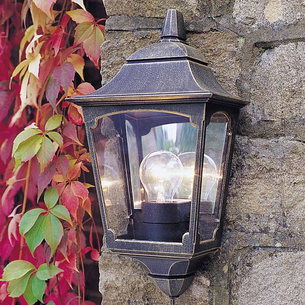 Chapel 1 - flammige Halblaterne - Schwarz - Elsteadlighting - CP7 - 2 - BLACK