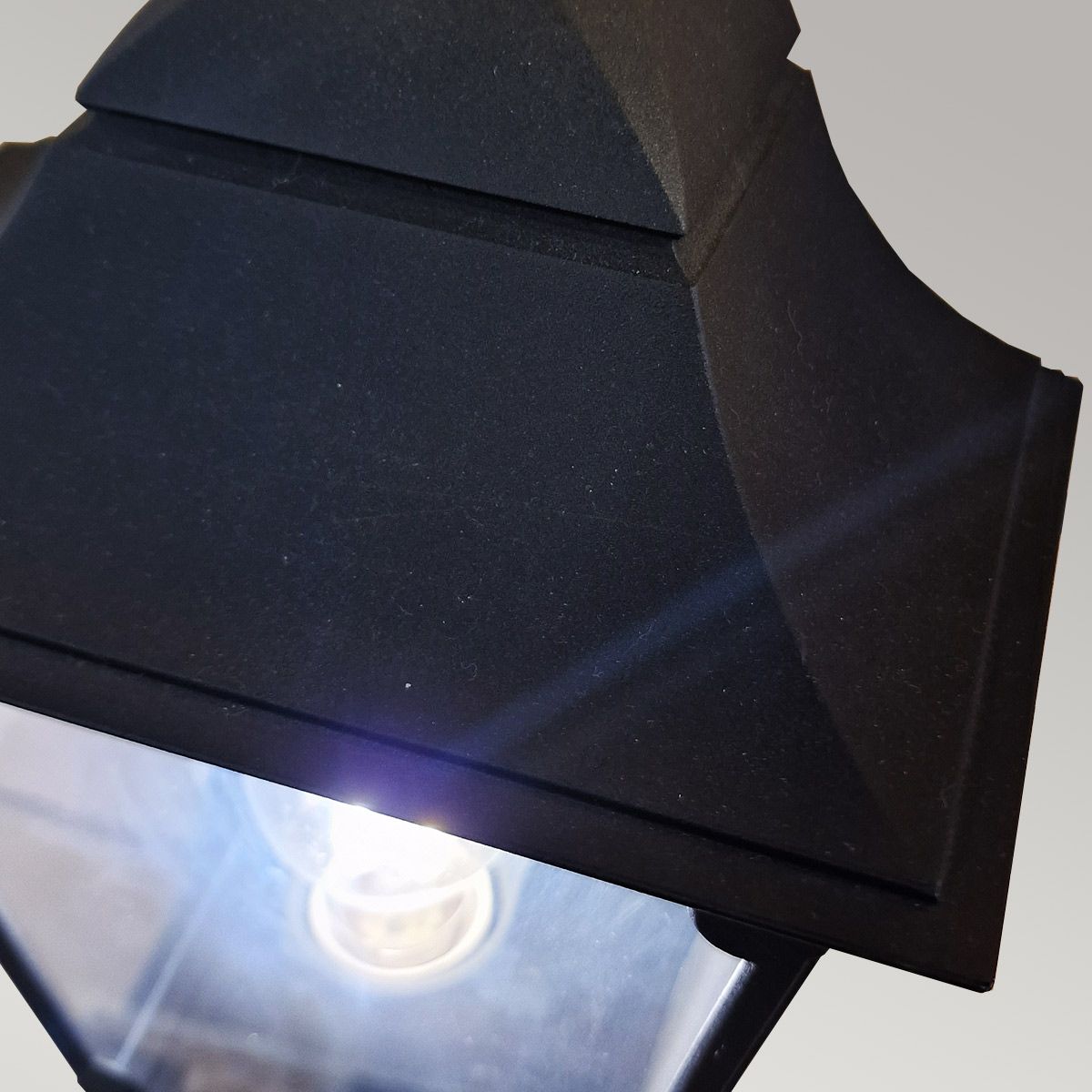 Chapel 1 - flammige Halblaterne - Schwarz - Elsteadlighting - CP7 - 2 - BLACK