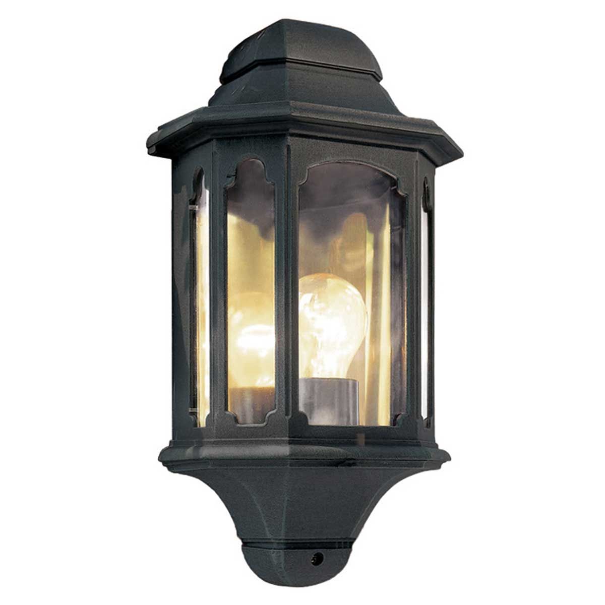 Chapel 1 - flammige Halblaterne - Schwarz - Elsteadlighting - CP7 - BLACK