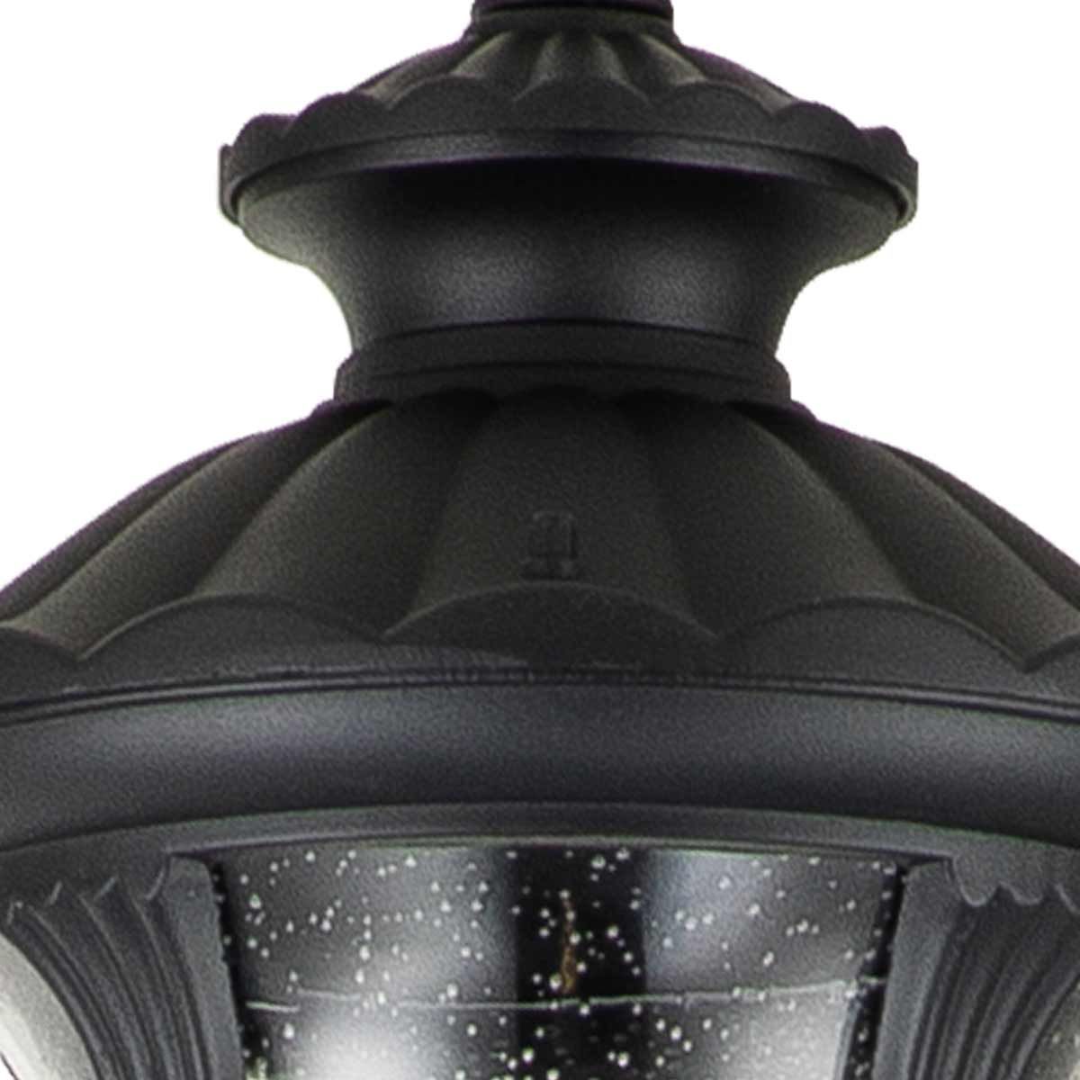 Chicago 1 - flammige Laterne mit Einzelkopf, Strukturschwarz - Elsteadlighting - CC5 - M - BK