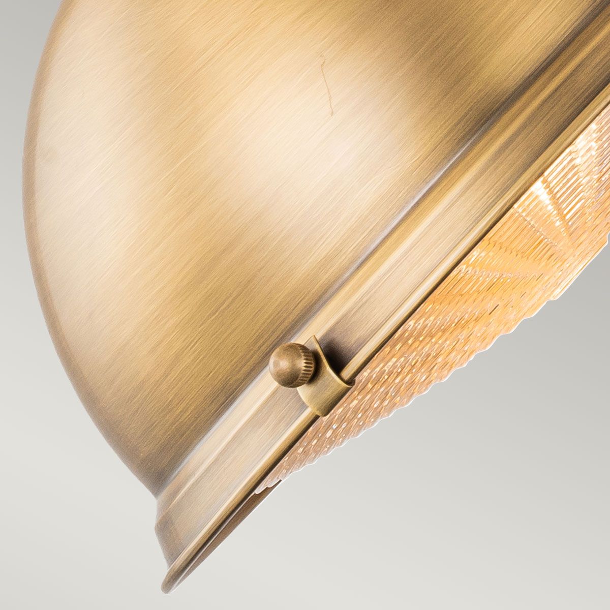 Chiswick 1L Messing - Schilderleuchte - Antikes Messing - Elsteadlighting - CHISWICK - ATB