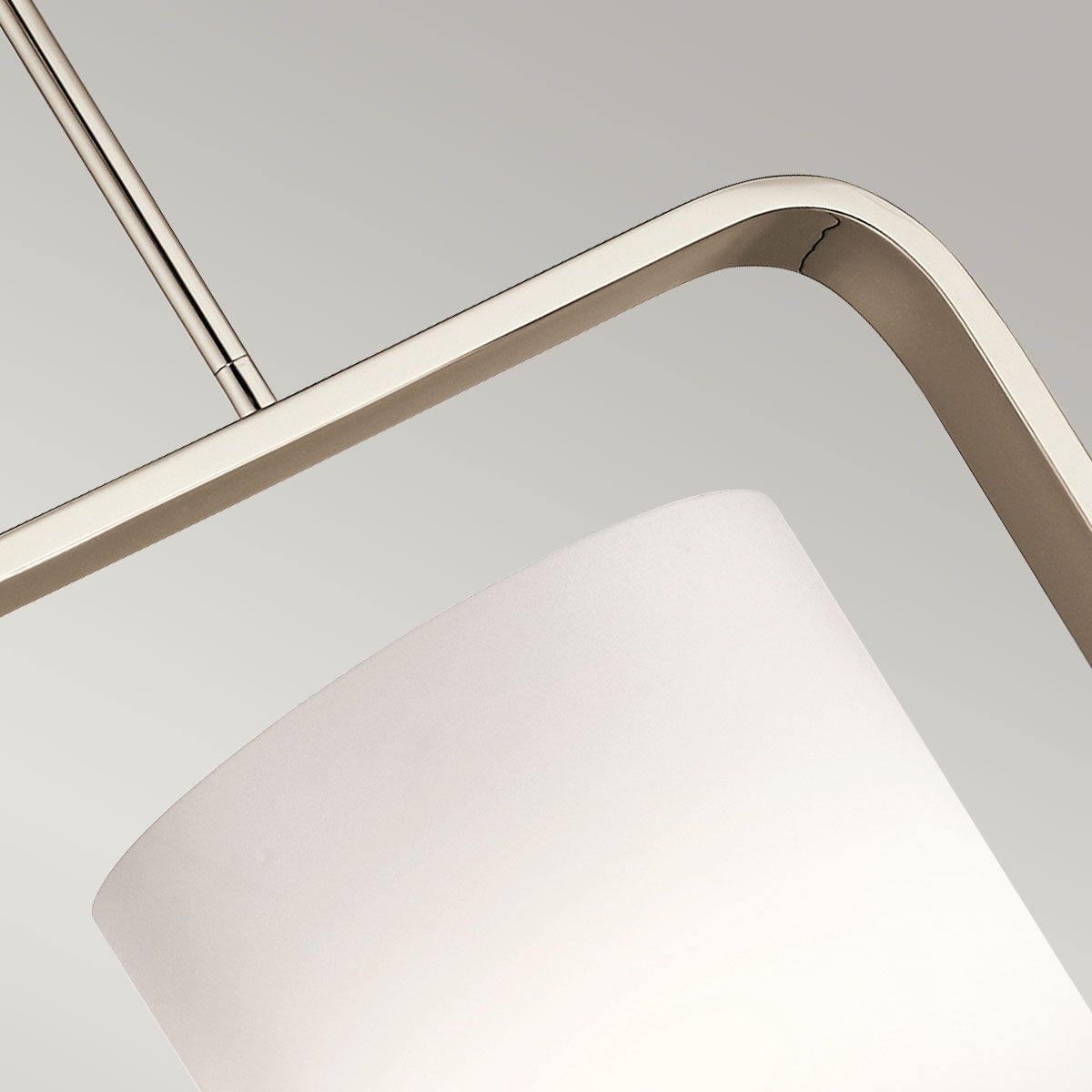 City Loft Pendelleuchte, 1-flammig, mittelgroß, poliertes Nickel - Elsteadlighting - leuchtengrosshandel24
