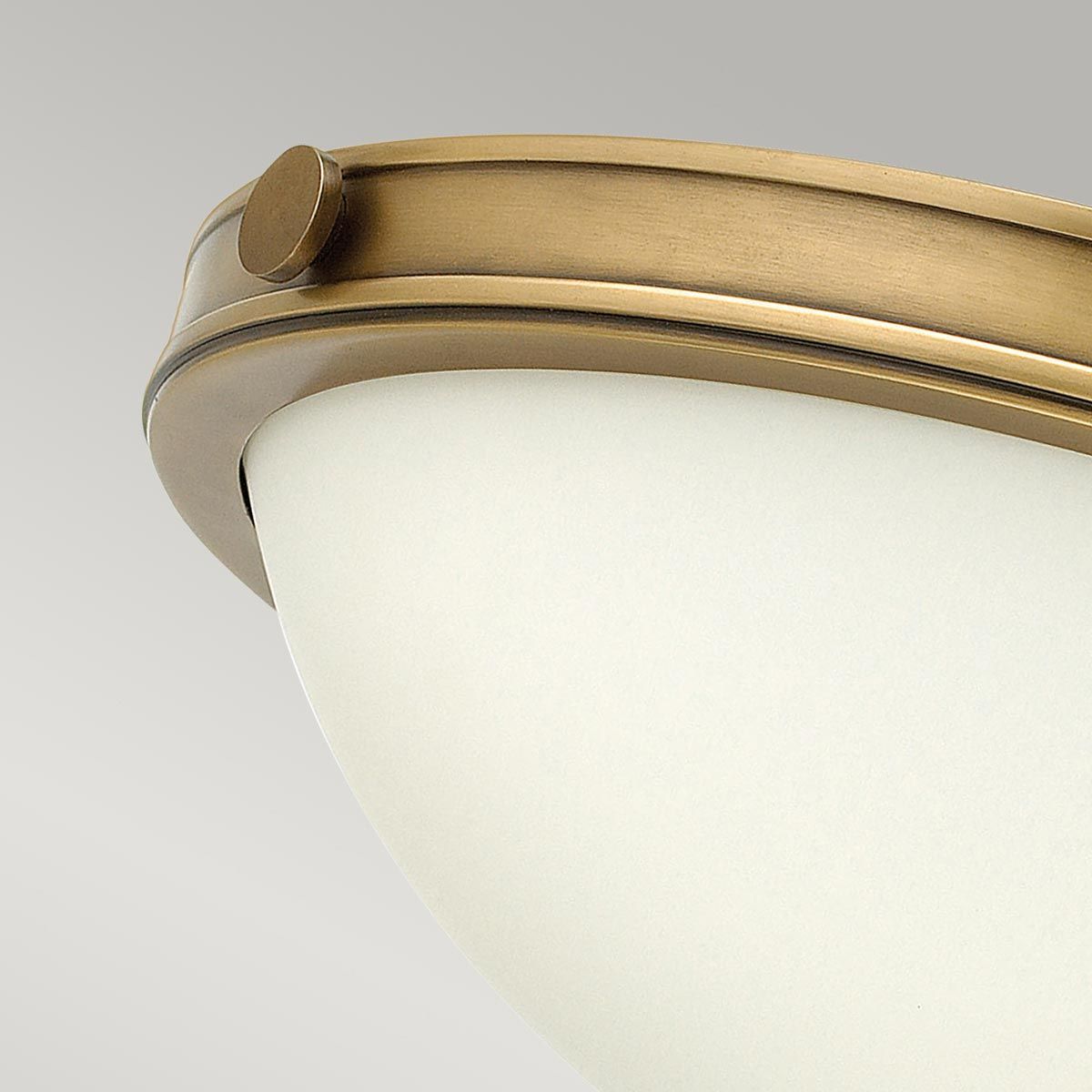 Collier 2-flammige kleine Deckenleuchte - Heritage Brass - Elsteadlighting - leuchtengrosshandel24