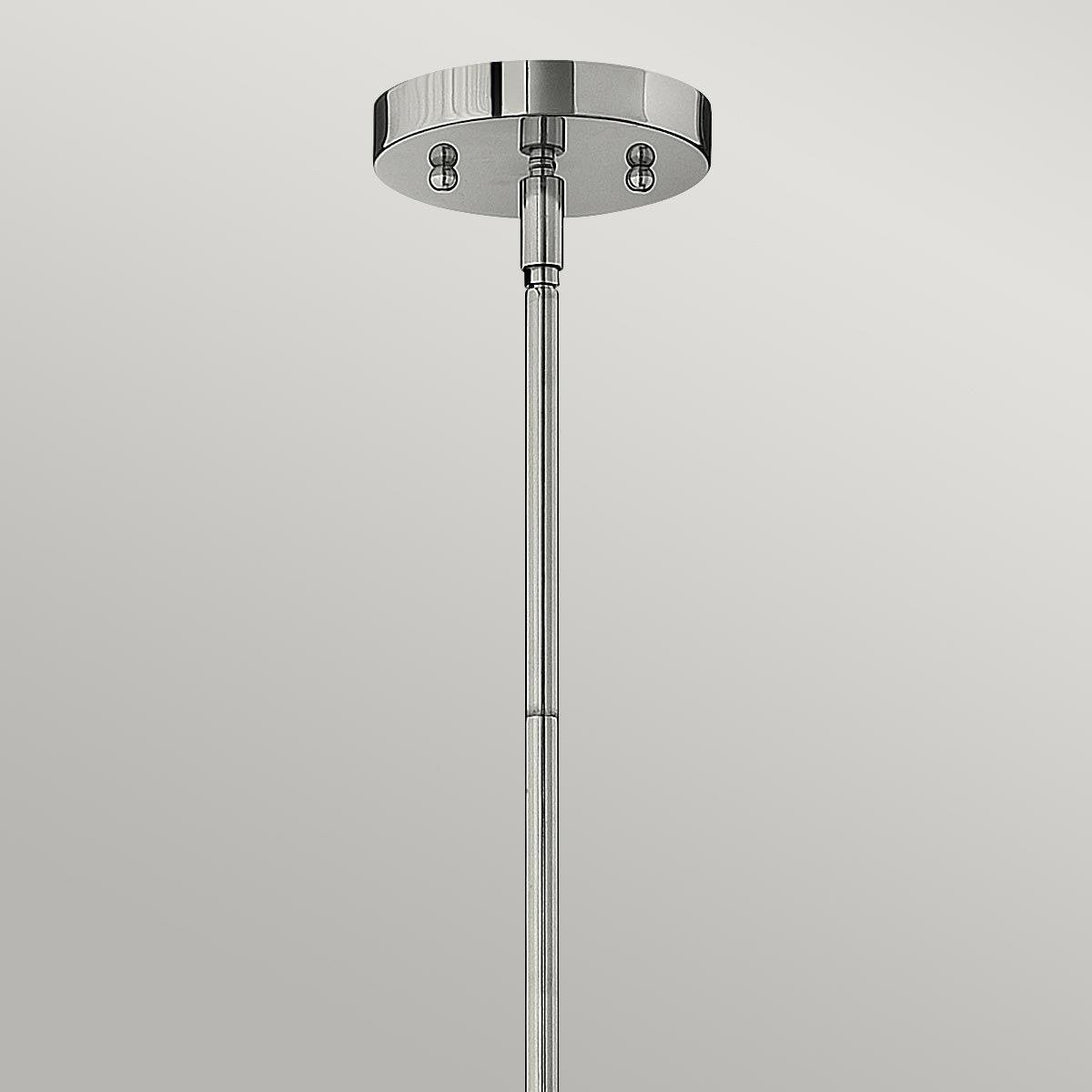 Congress 1-flammige Pendelleuchte aus klarem Glas - Chrom - Elsteadlighting - leuchtengrosshandel24