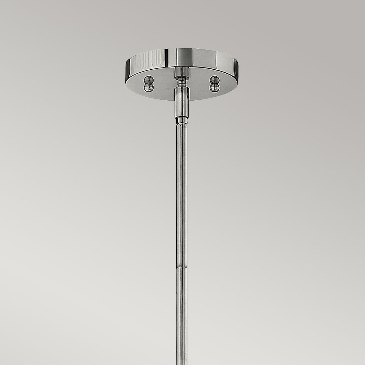 Congress Pendelleuchte mit 1 Licht, klares Glas, Chrom - Elsteadlighting - leuchtengrosshandel24