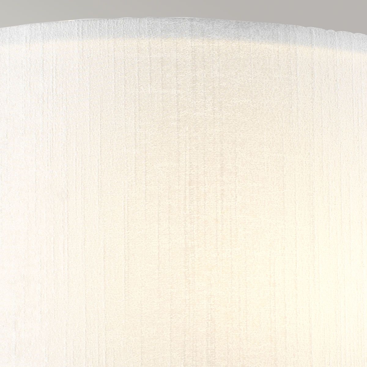 Cooper mittelgroße, gebogene Wandleuchte mit polierter Chrom-Rückplatte und elfenbeinfarbenem Lampenschirm - Elsteadlighting - leuchtengrosshandel24