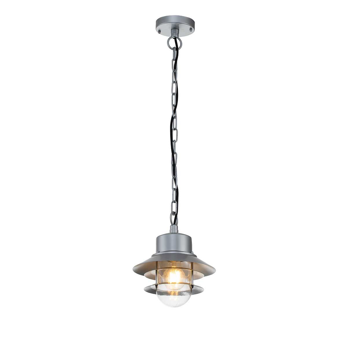Copenhagen 1 - flammige Kettenlaterne - Silber - Elsteadlighting - COPENHAGEN8 - SIL