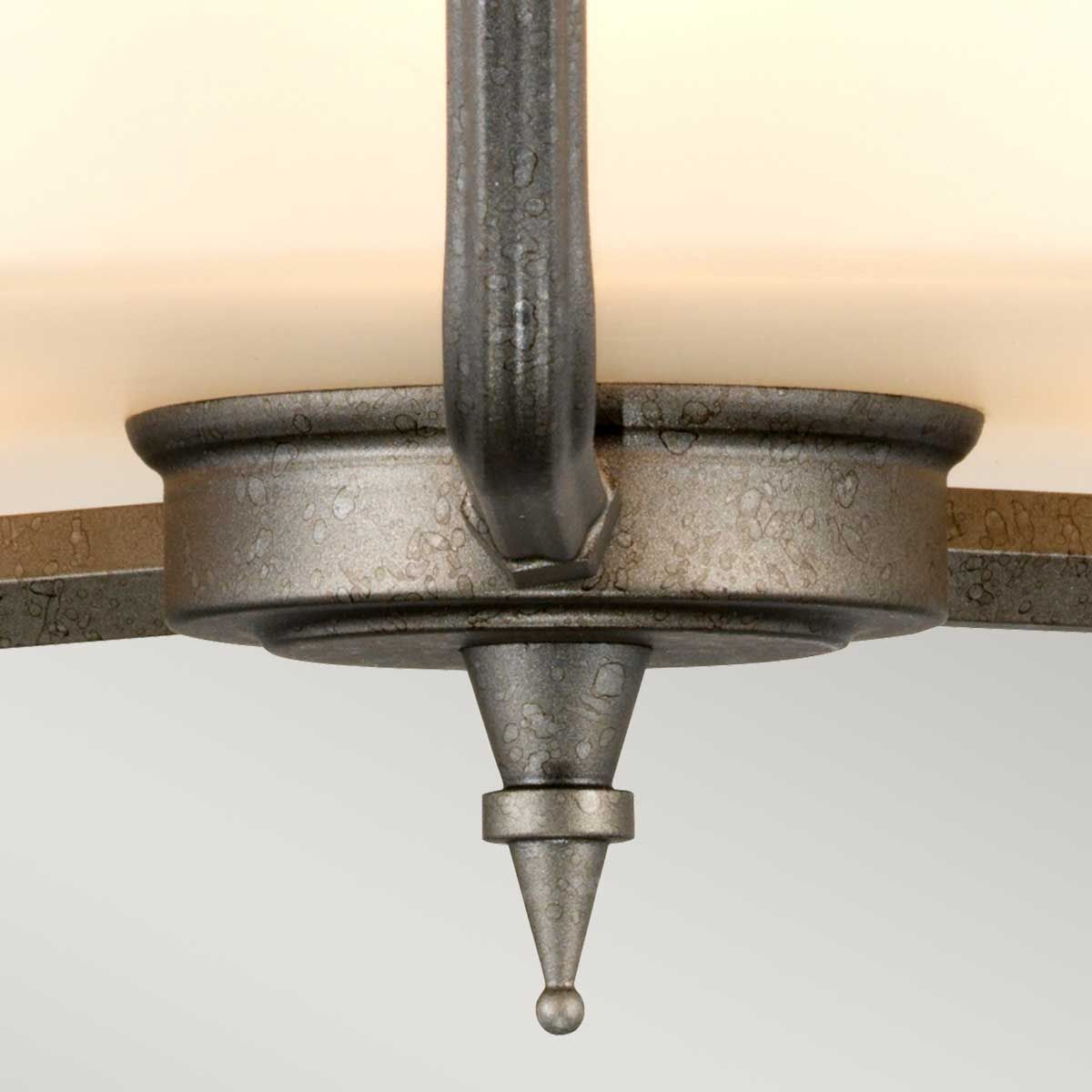 Crown 3-flammige Pendelleuchte/Halbdeckenleuchte - Iron Gate - Elsteadlighting - leuchtengrosshandel24