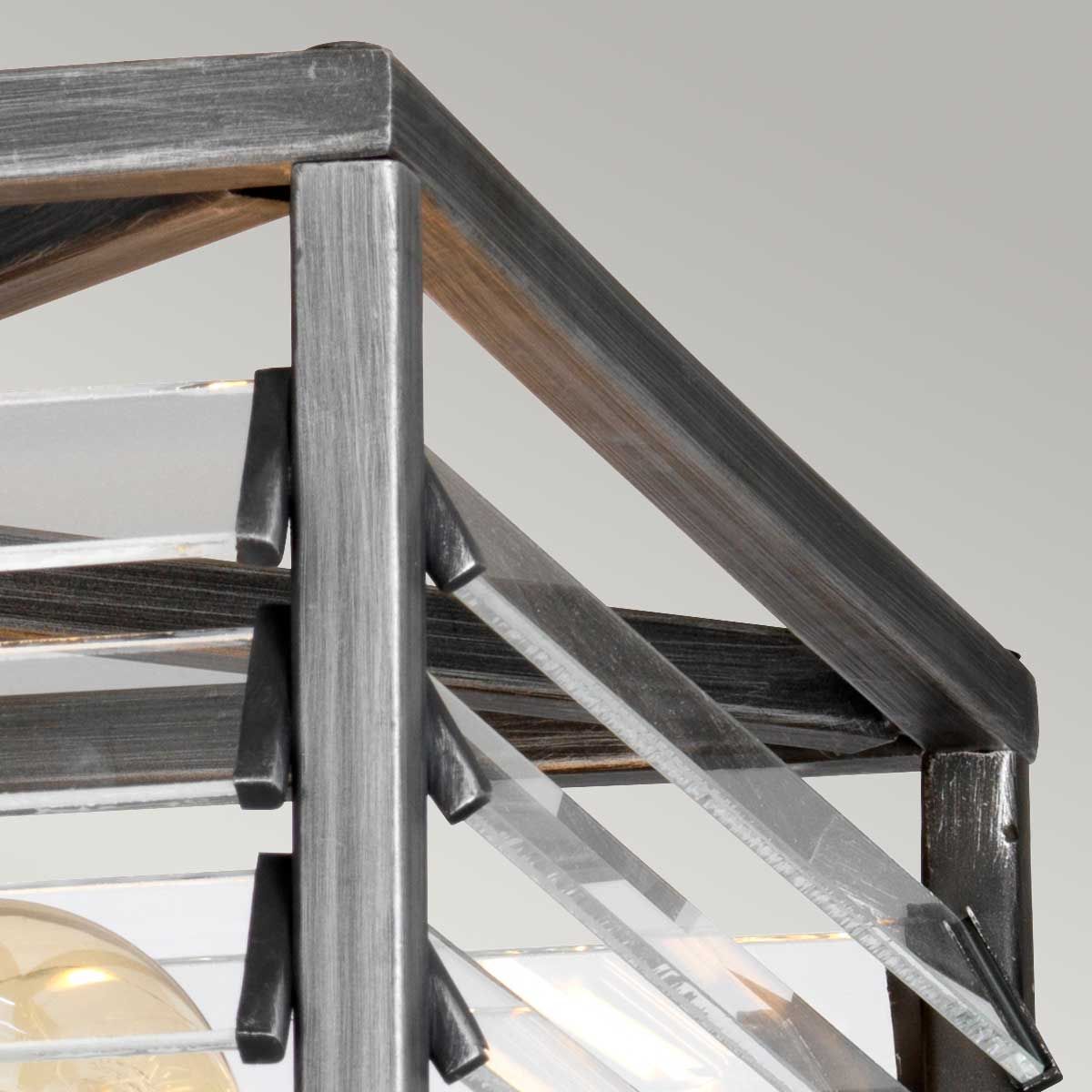 Deckenleuchte Louvre 4-flammig, Rotguss lackiert - Elsteadlighting - leuchtengrosshandel24