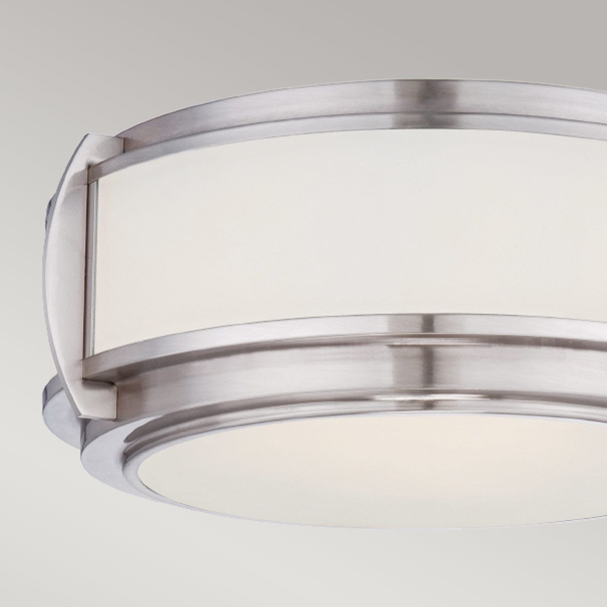 Deckenleuchte Wilkinson mit 3 Lichtern, gebürstetes Nickel - Elsteadlighting - QZ - WILKINSON - F