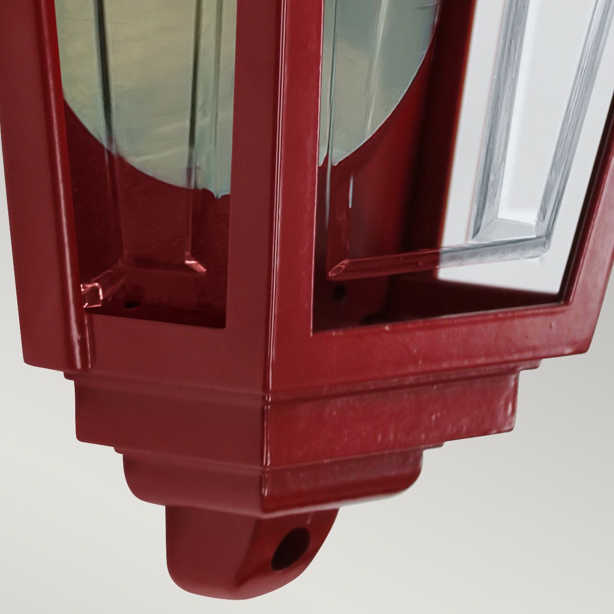 Deco Lane Halbwandlaterne, 1 l, Rot - Elsteadlighting - DECO - LANE7 - RED