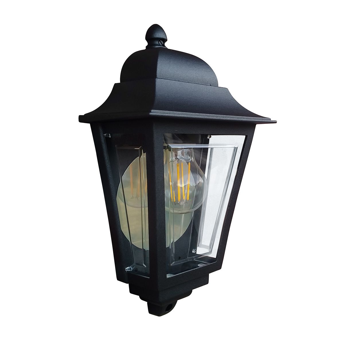 Deco Lane Halbwandlaterne, 1 l, Schwarz - Elsteadlighting - DECO - LANE7 - BLACK