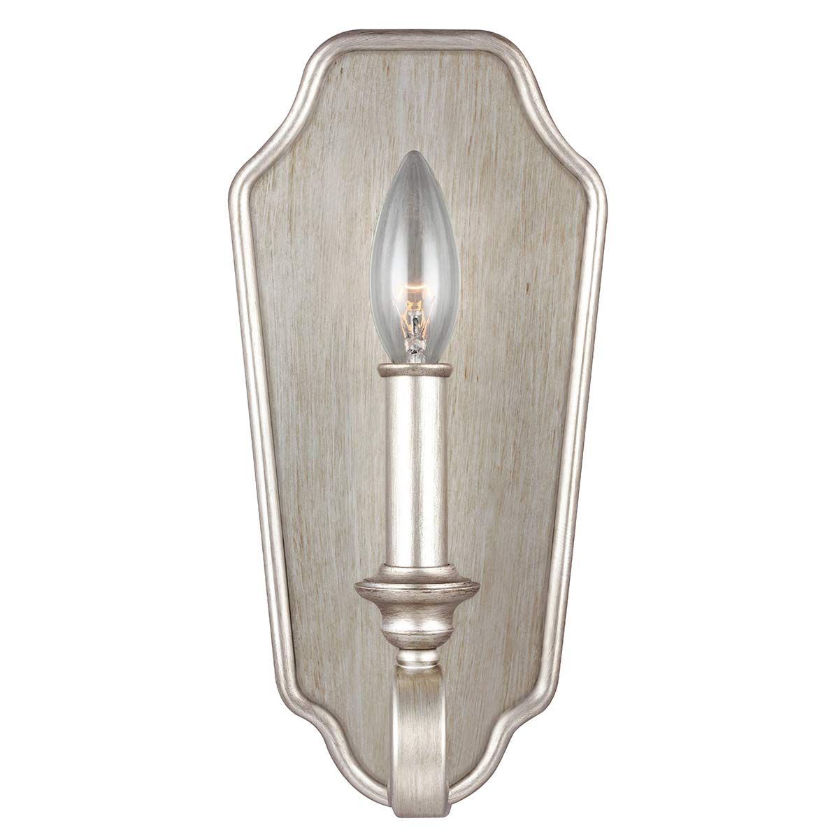 DeWitt 1-flammige Wandleuchte - Sonnenaufgangssilber - Elsteadlighting - leuchtengrosshandel24