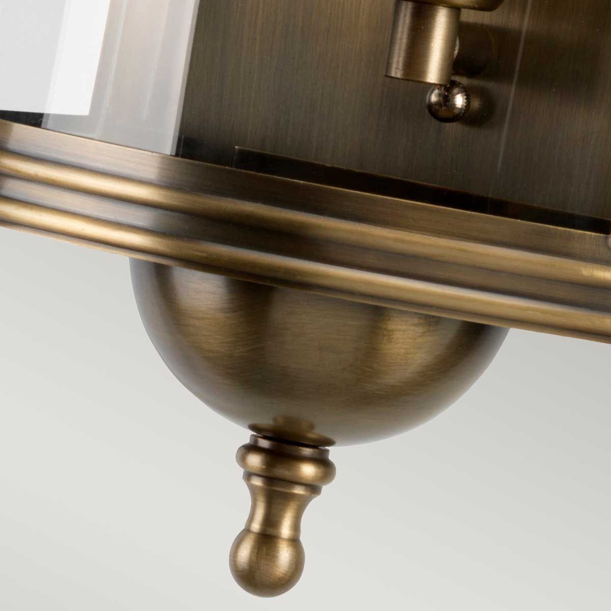 Downing Street 1 l Wandlaterne - gealtertes Messing - Elsteadlighting - DOWNING - STREET