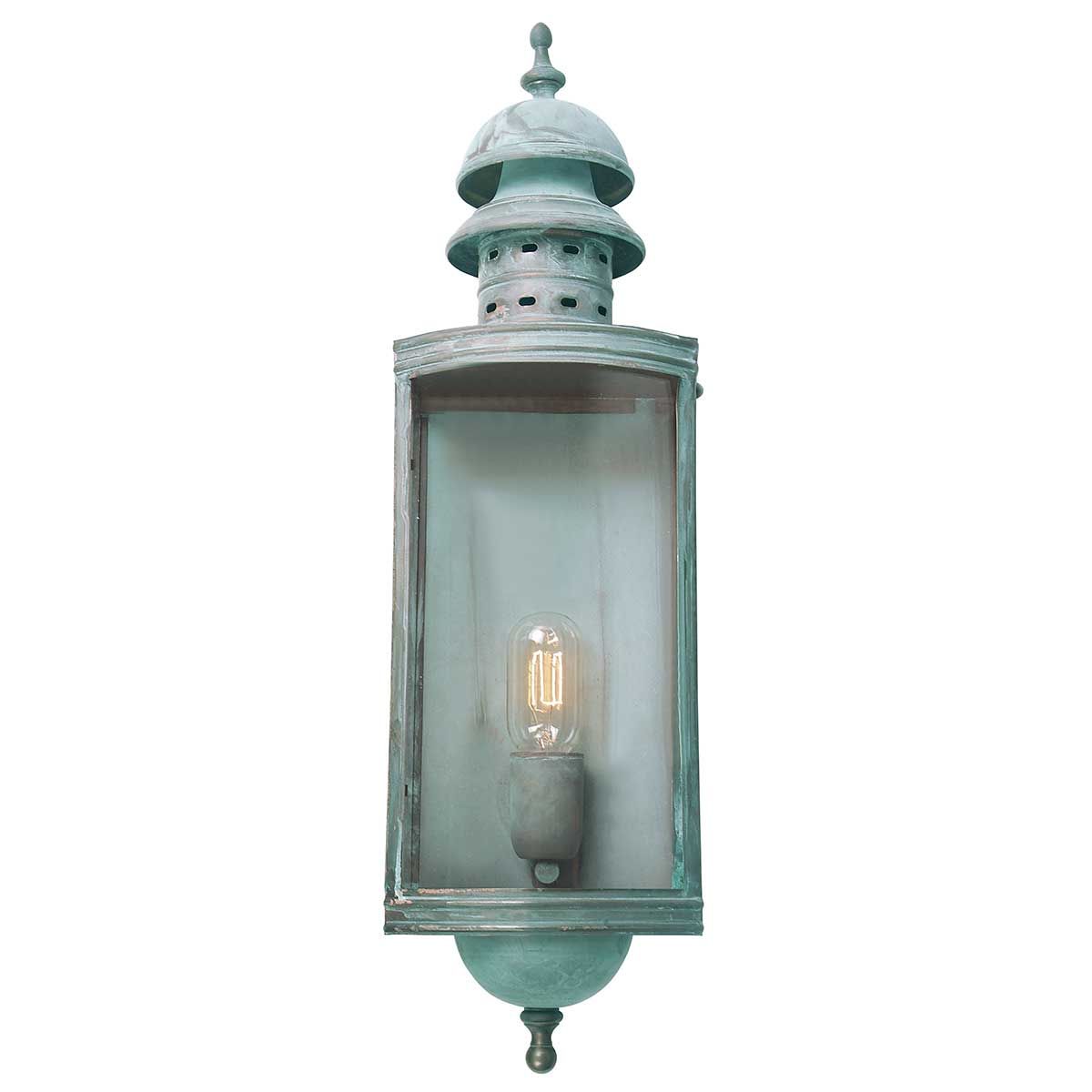 Downing Street 1 l Wandlaterne - Grünspan - Elsteadlighting - DOWNING - STREET - V