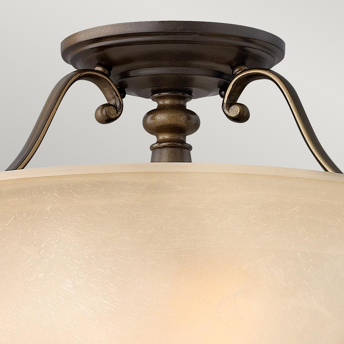 Dunhill 2-flammige Halbdeckenleuchte - Royal Bronze - Elsteadlighting - leuchtengrosshandel24