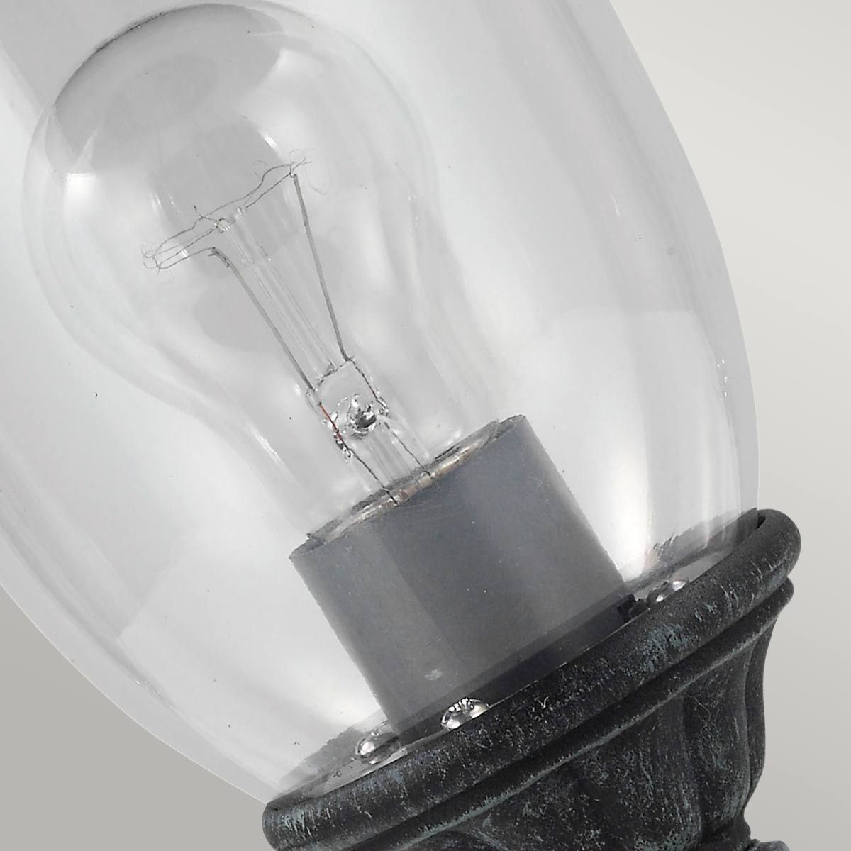 Elkstone 1 - flammiger Sockel - Grünspan - Elsteadlighting - GZH - ELK3