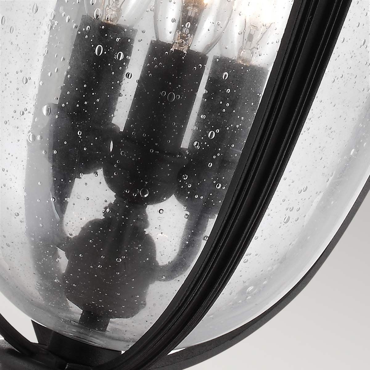 English Bridle 3 - flammige große Kettenlaterne - Schwarz - Elsteadlighting - FE - EB8 - L - BLK