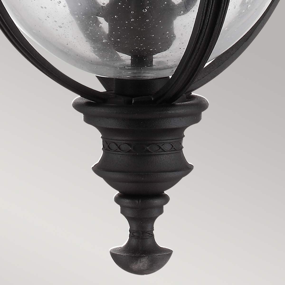 English Bridle 3 - flammige große Kettenlaterne - Schwarz - Elsteadlighting - FE - EB8 - L - BLK