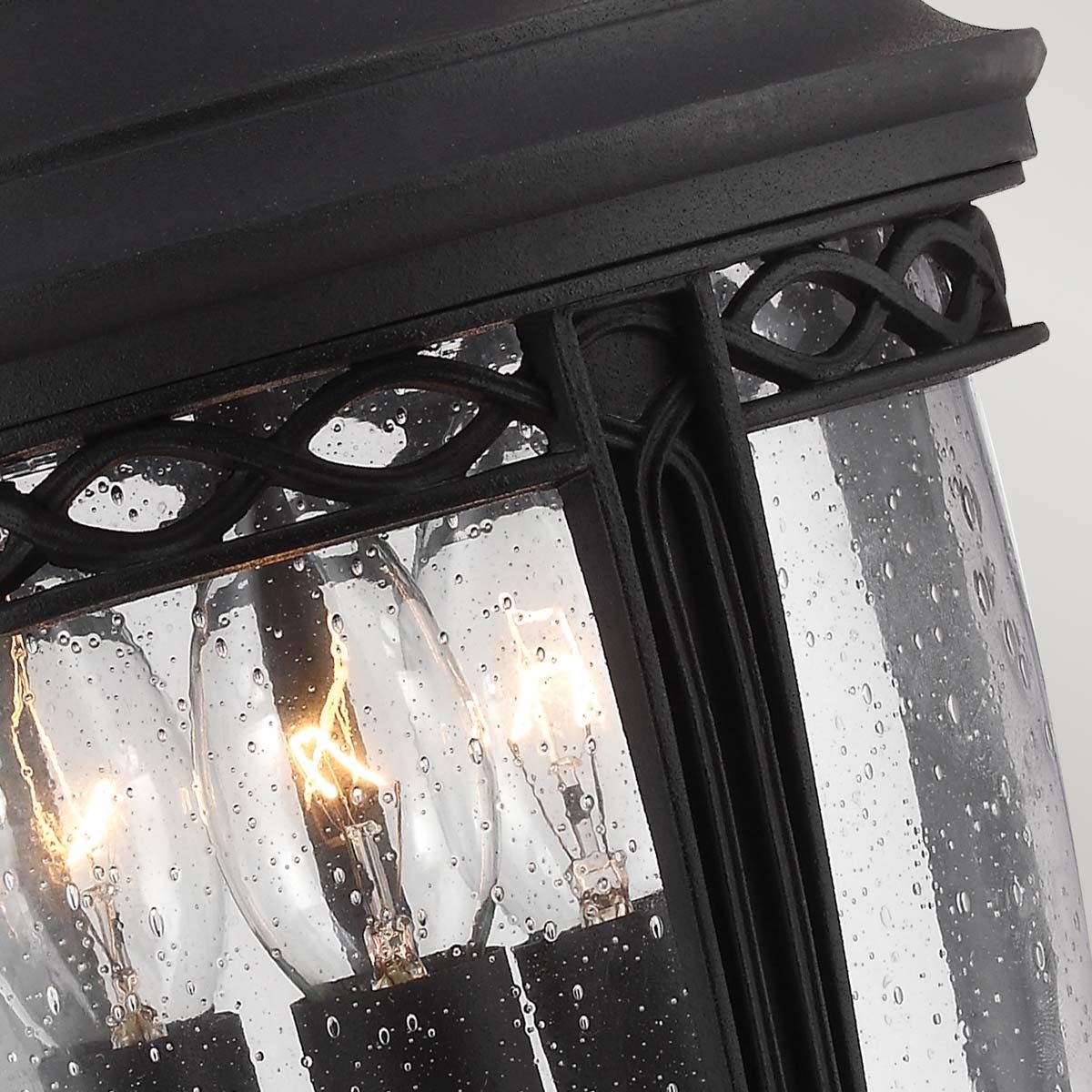 English Bridle 3 - Licht - Kettenlaterne, mittelgroß, Schwarz - Elsteadlighting - FE - EB8 - M - BLK