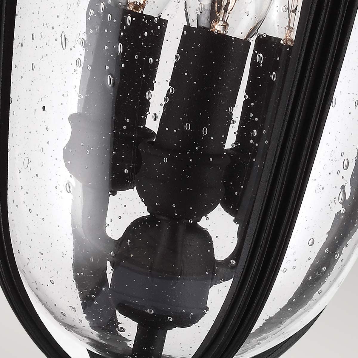 English Bridle 3 Light Medium Pedestal - Schwarz - Elsteadlighting - FE - EB3 - M - BLK