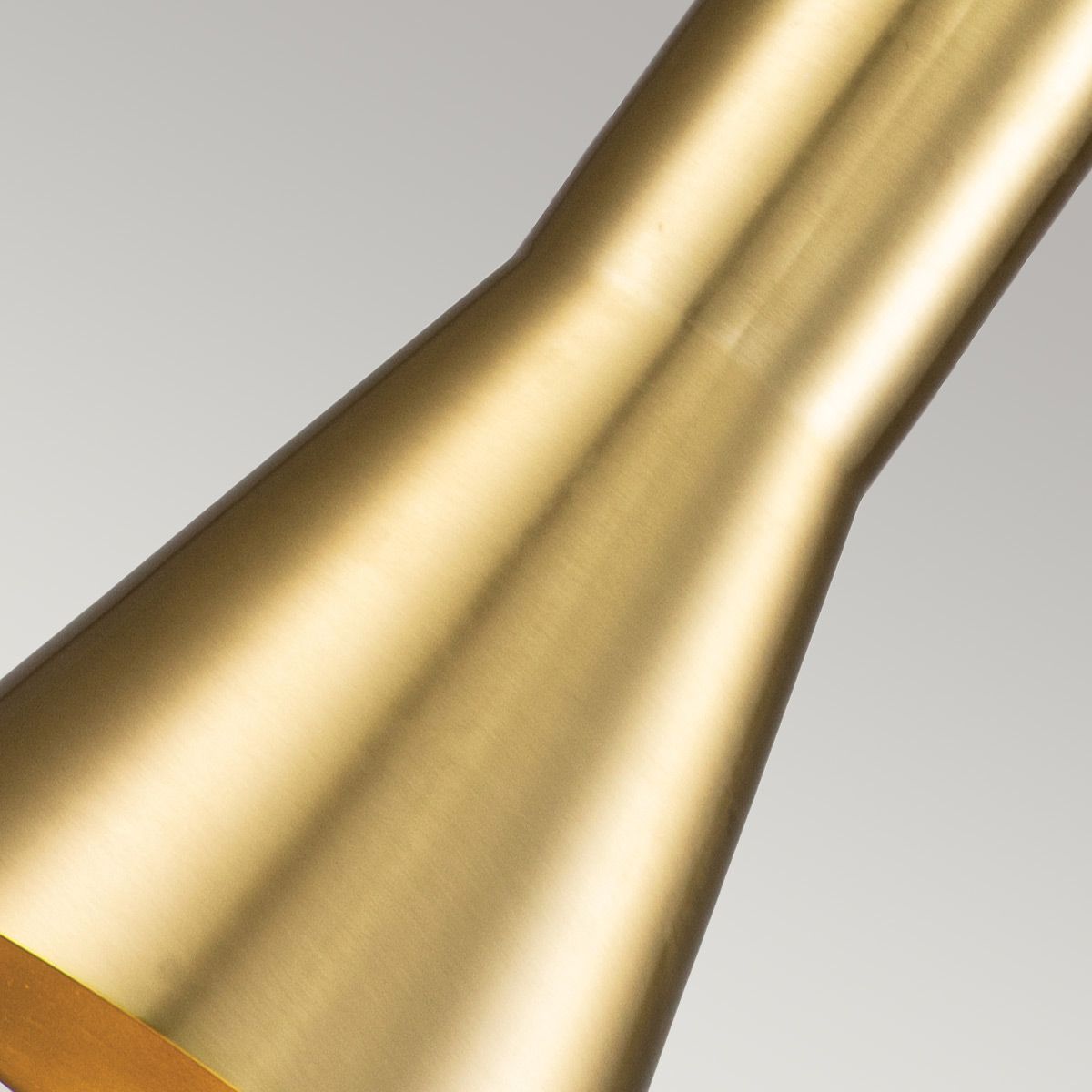 Etoile 1lt Medium Pendelleuchte - Gealtertes Messing und Blattgold - Elsteadlighting - leuchtengrosshandel24