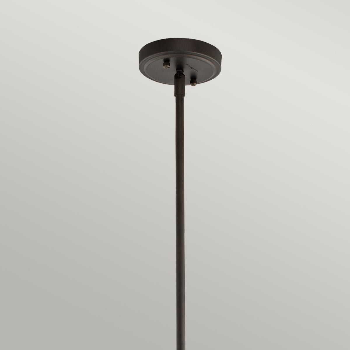 Everly 1-flammige Pendelleuchte, mittelgroß, alte Bronze - Elsteadlighting - leuchtengrosshandel24