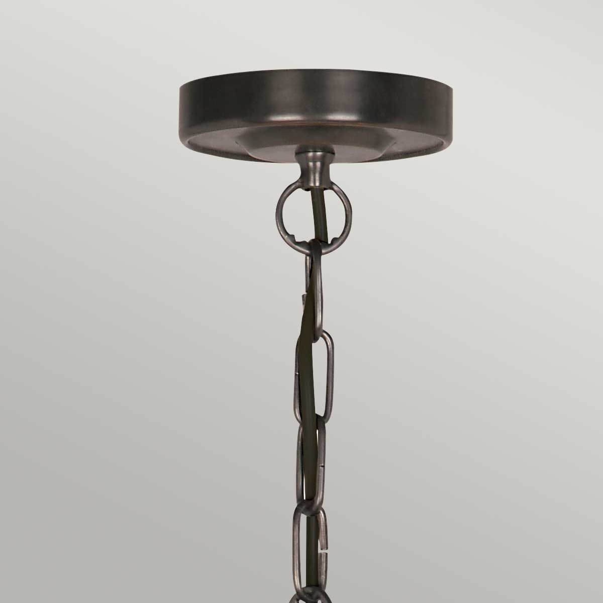 Finsbury Park Kronleuchter mit 3 Lichtern, alte Bronze - Elsteadlighting - leuchtengrosshandel24
