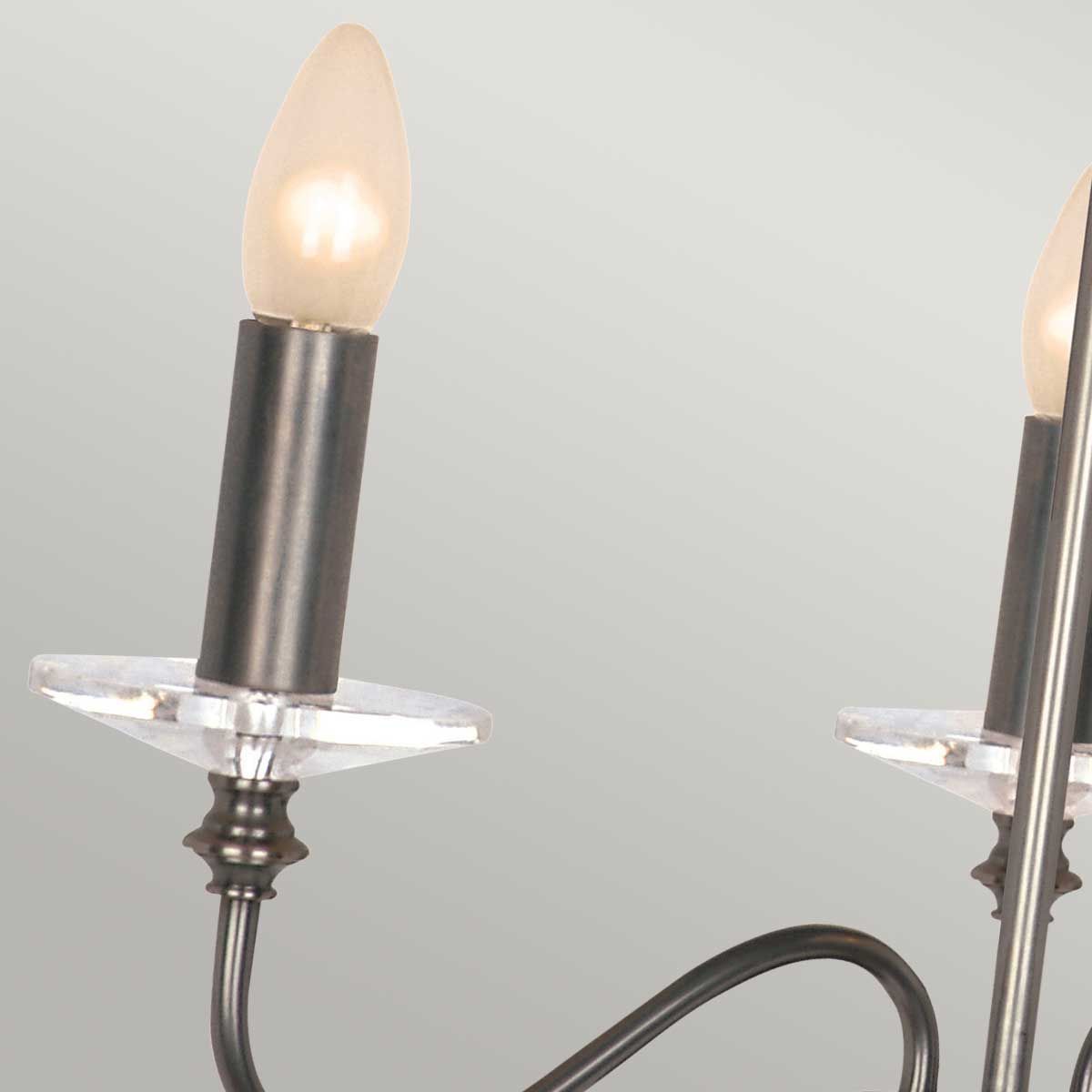 Finsbury Park Kronleuchter mit 3 Lichtern, alte Bronze - Elsteadlighting - leuchtengrosshandel24