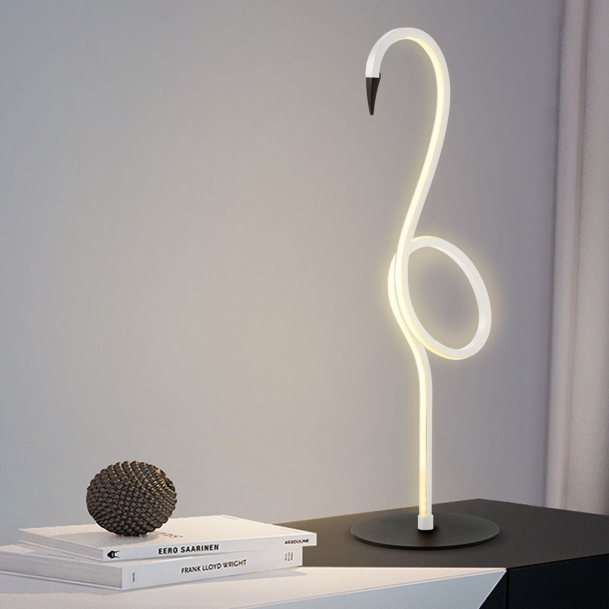 Flamingo LED-Tischlampe - Weiß - Elsteadlighting - leuchtengrosshandel24