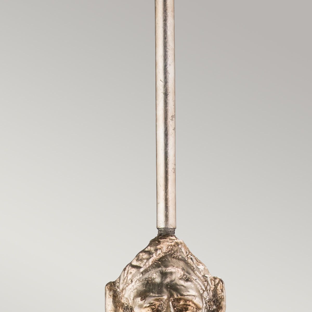 Fragment 1-flammige kleine Pendelleuchte - gealtertes Silber - Elsteadlighting - leuchtengrosshandel24