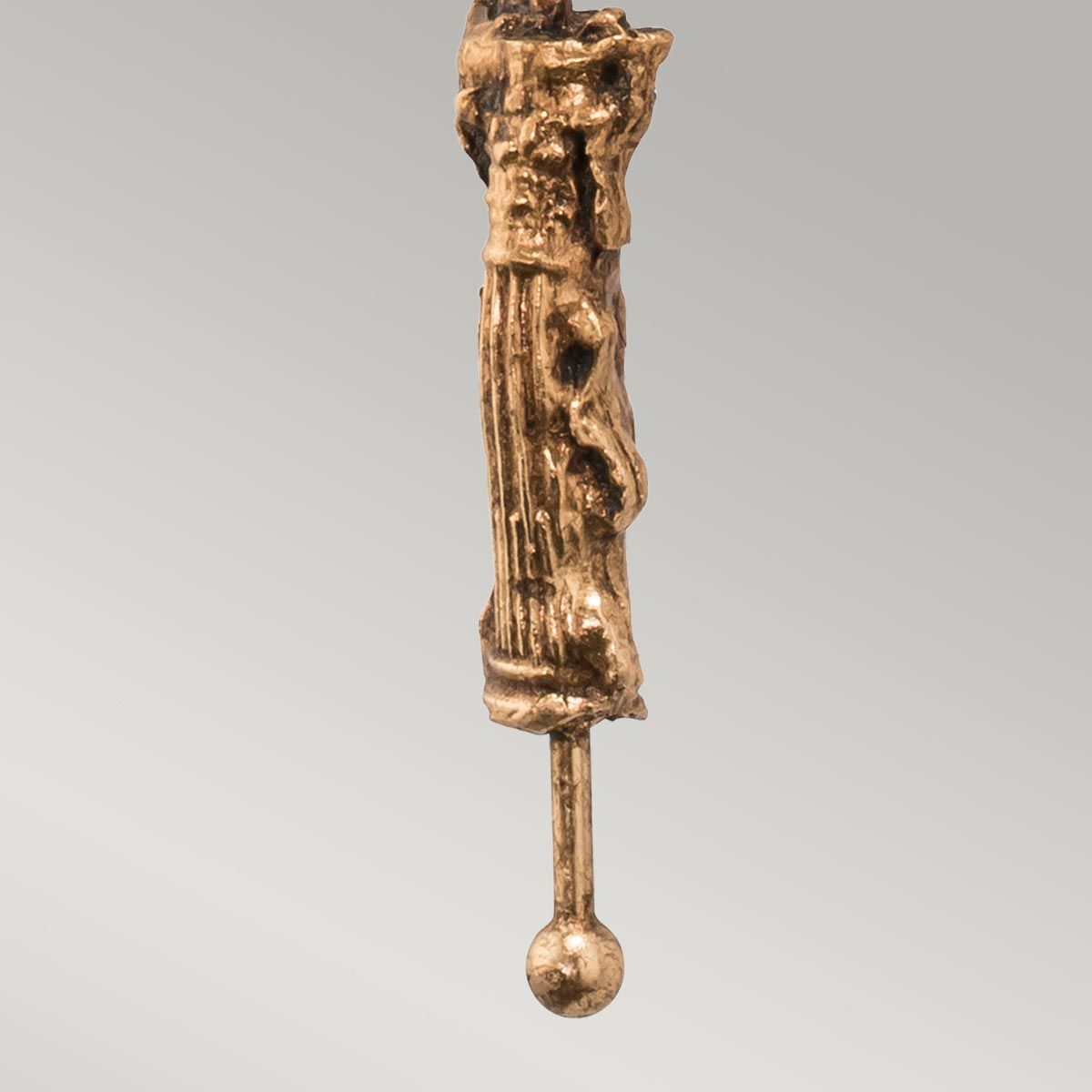 Fragment 1-flammige Wandleuchte - Gealtertes Gold - Elsteadlighting - leuchtengrosshandel24