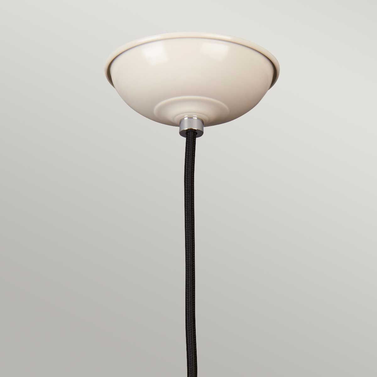 Franklin 1-flammige Pendelleuchte - Creme - Elsteadlighting - leuchtengrosshandel24