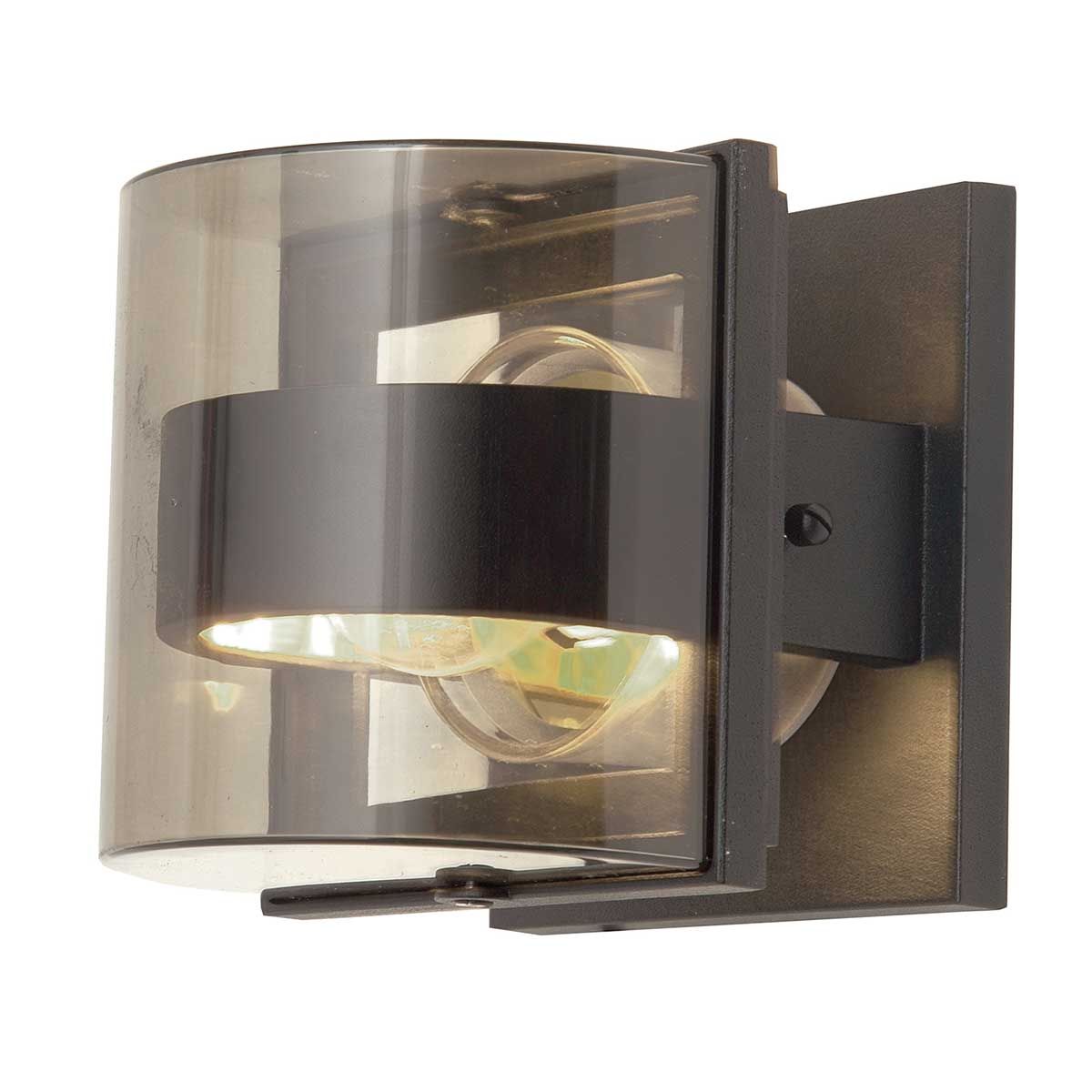 Frida 1 - flammige kleine Wandleuchte - Graphit - Elsteadlighting - FRIDA - S