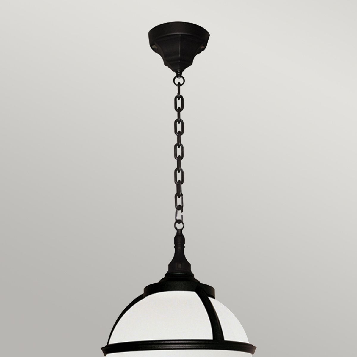 Glenbeigh 1 - flammige Kettenlaterne - Schwarz - Elsteadlighting - GLENBEIGH - CHAIN
