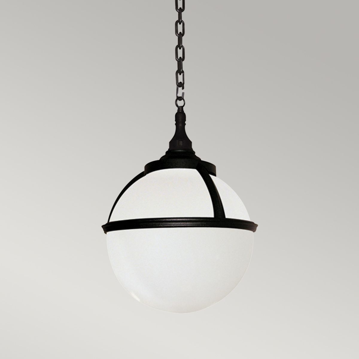 Glenbeigh 1 - flammige Kettenlaterne - Schwarz - Elsteadlighting - GLENBEIGH - CHAIN