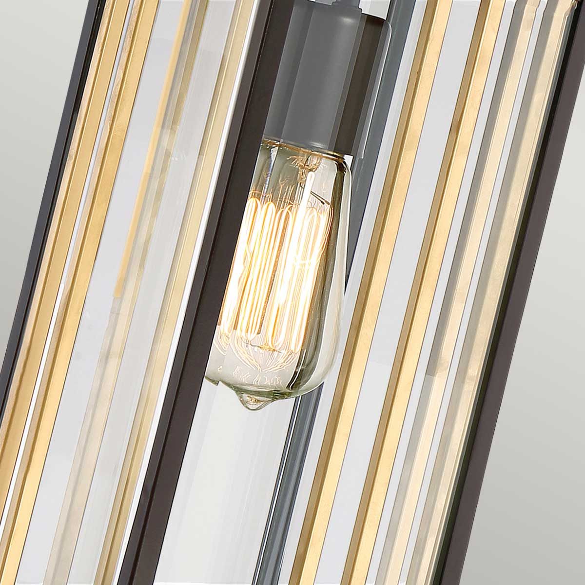 Goldenrod 1 - flammige mittelgroße Kettenlaterne - Western Bronze - Elsteadlighting - QZ - GOLDENROD8 - M