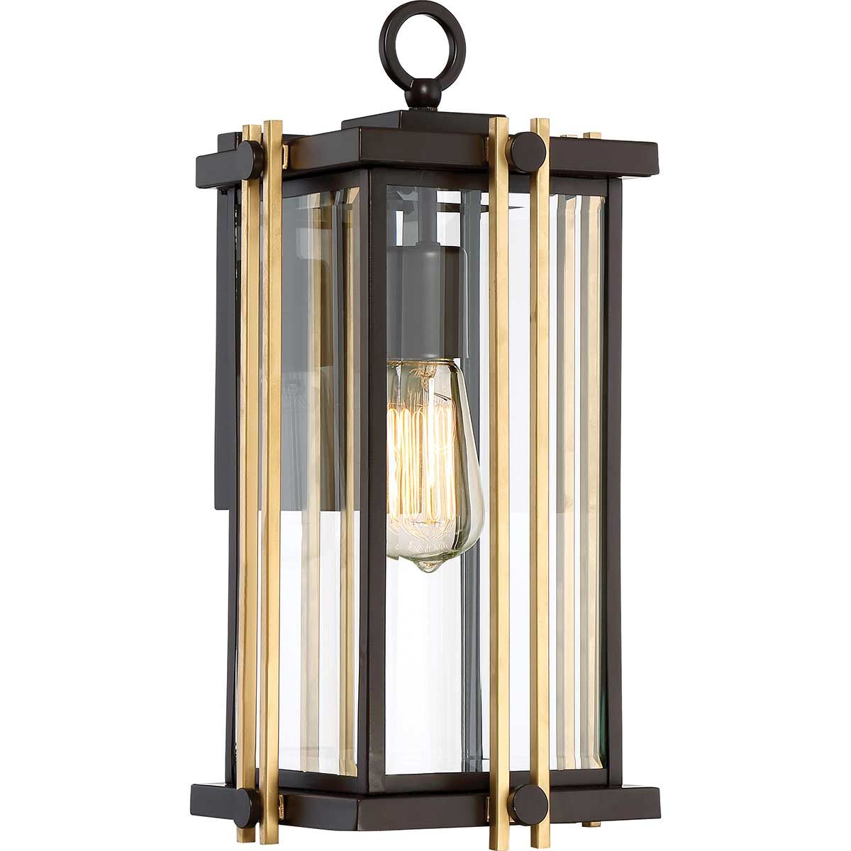 Goldenrod 1 - flammige mittelgroße Wandlaterne - Western Bronze - Elsteadlighting - QZ - GOLDENROD2 - M