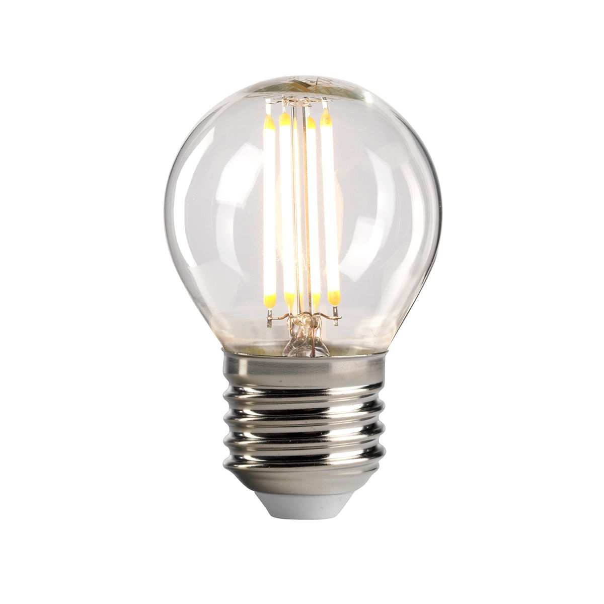 Golfball-LED-E27-Lampe - Klarglas - Elsteadlighting - leuchtengrosshandel24