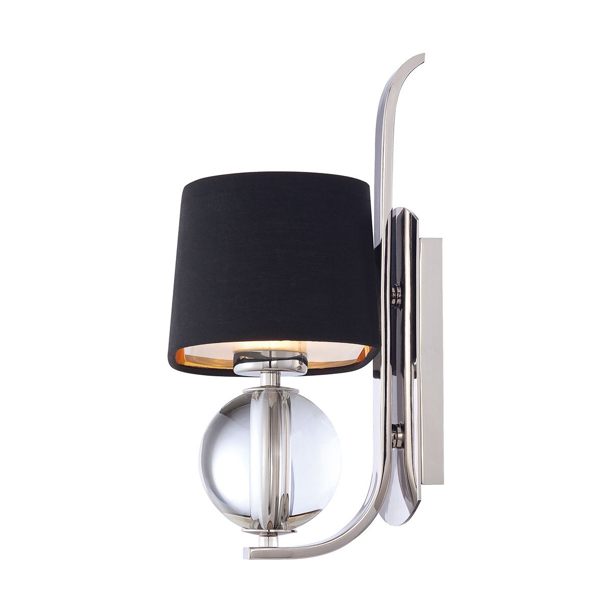 Gotham 1-flammige Wandleuchte - Imperiales Silber - Elsteadlighting - leuchtengrosshandel24