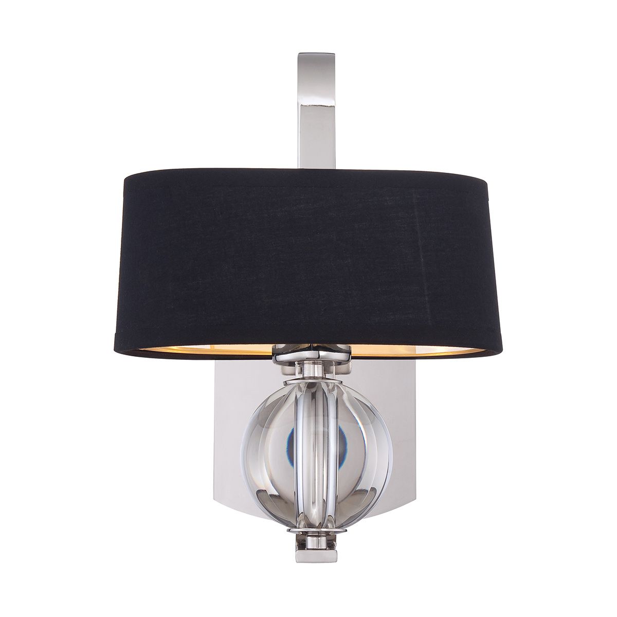 Gotham 1-flammige Wandleuchte - Imperiales Silber - Elsteadlighting - leuchtengrosshandel24