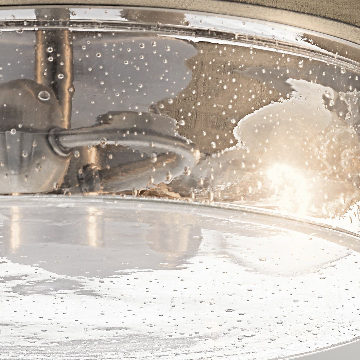 Grand Bank 2-flammige Halbdeckenleuchte - Antikgrau im Used-Look - Elsteadlighting - leuchtengrosshandel24