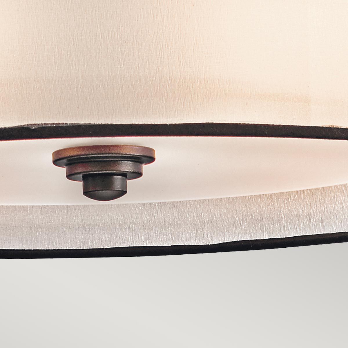 Große Pendelleuchte Lacey mit 4 Lichtern - Mission Bronze - Elsteadlighting - leuchtengrosshandel24