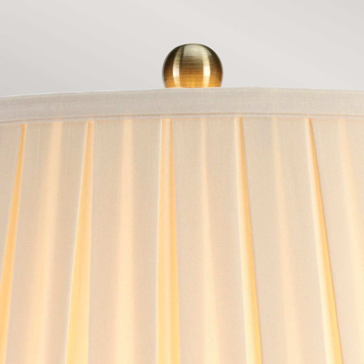 Große Tischlampe Morris mit 1 Licht, Gold und Schwarz - Elsteadlighting - leuchtengrosshandel24