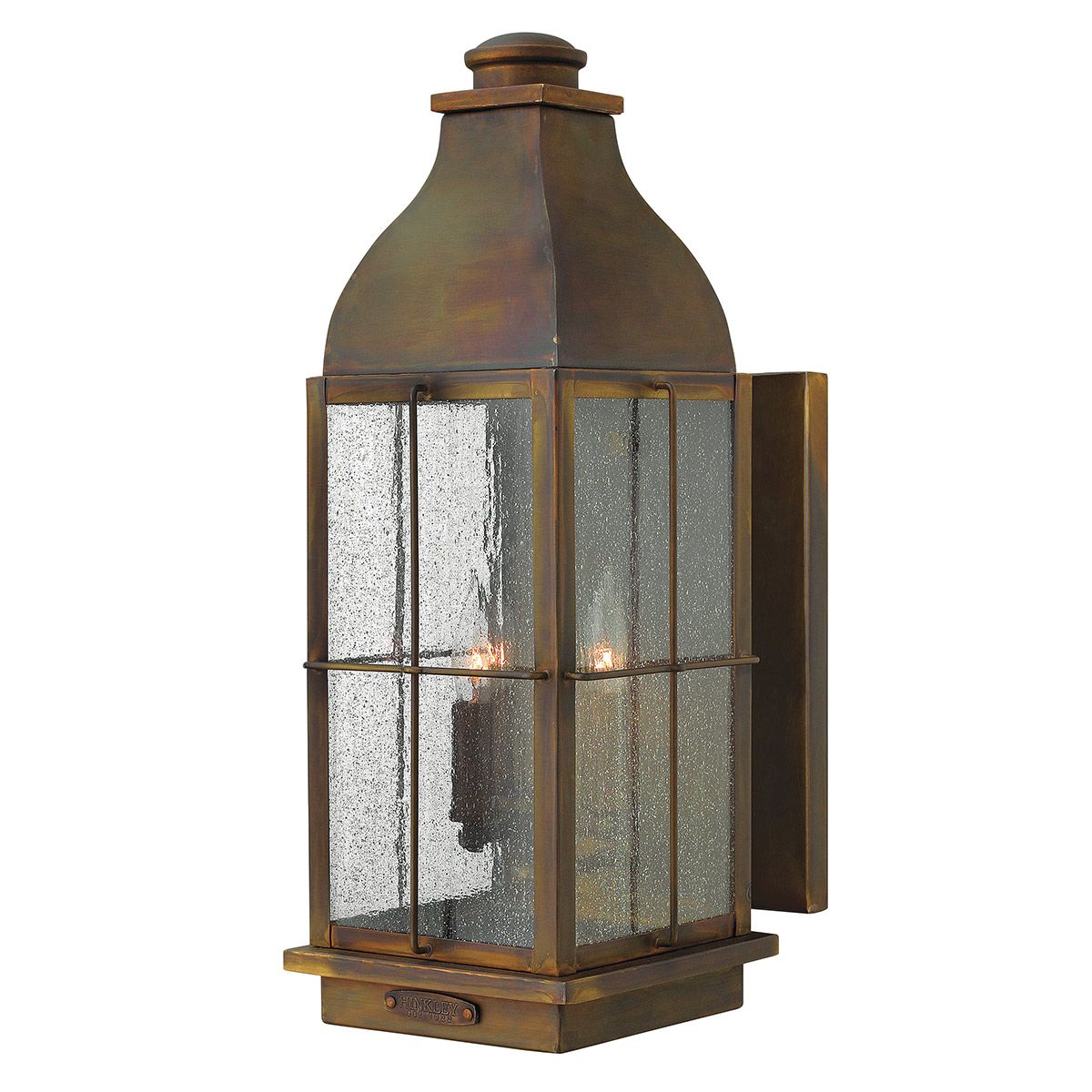 Große Wandlaterne Bingham mit 3 Lichtern, Sienna - Elsteadlighting - HK - BINGHAM - L