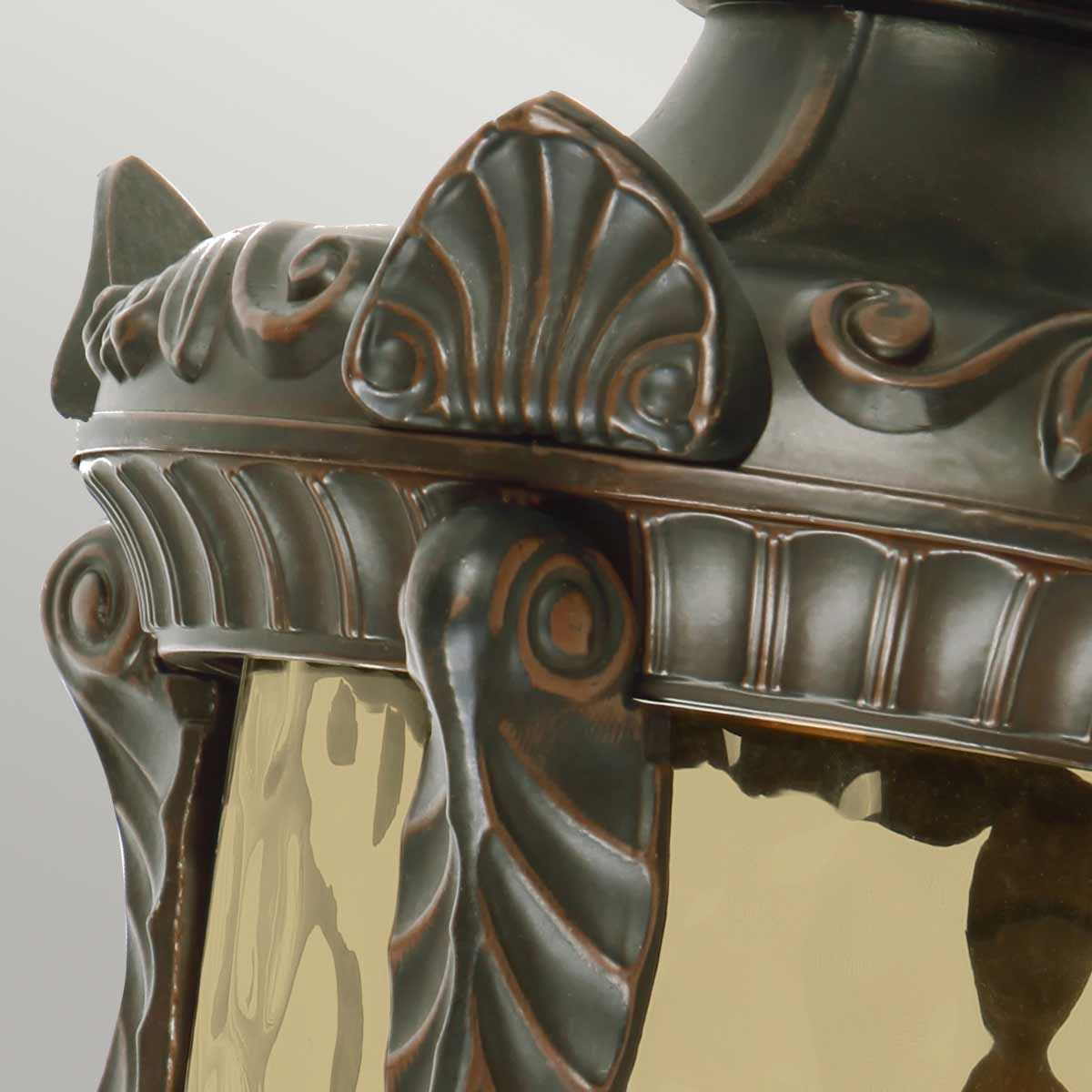 Große Wandlaterne Philadelphia mit 3 Lichtern, Altbronze - Elsteadlighting - PH1 - L - OB