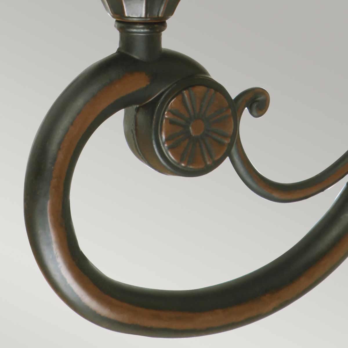 Große Wandlaterne Philadelphia mit 3 Lichtern, Altbronze - Elsteadlighting - PH1 - L - OB