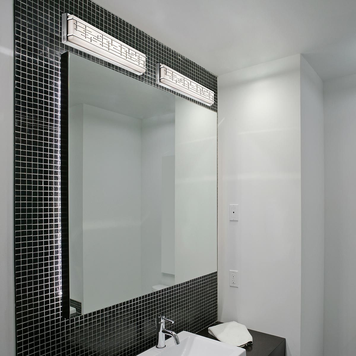 Große Wandleuchte Zolon - Chrom - Elsteadlighting - KL - ZOLON - L - BATH