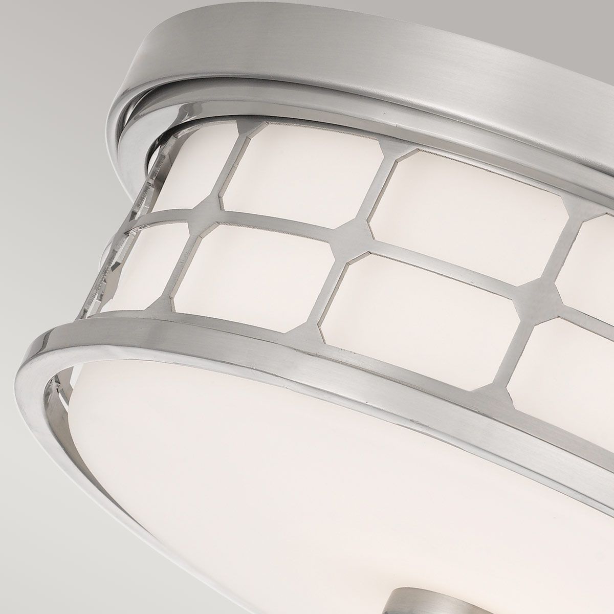 Guardian 2-flammige Deckenleuchte - Gebürstetes Nickel - Elsteadlighting - leuchtengrosshandel24